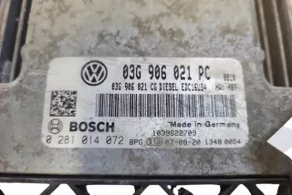 03G9060210281014072 Блок управления двигателем Volkswagen Caddy 3 Арт AL17646038199, вид 1