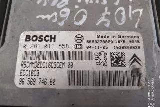0281011558 Блок управления двигателем Peugeot 307 Арт AL17646088554, вид 1