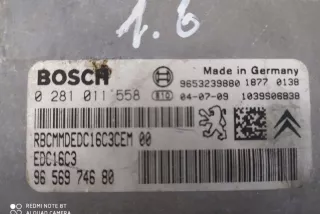 0281011558 Блок управления двигателем Peugeot 307 Арт AL17646092805, вид 2
