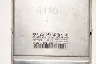 A0275455232 Блок управления двигателем Mercedes A W168 Арт AL17657477318, вид 2