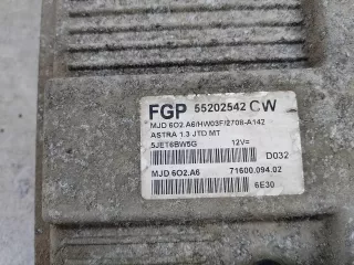 55202542CW,71600.094.02 Блок управления двигателем Opel Astra H Арт AL17752403822, вид 4