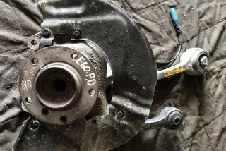 6760182 Кулак поворотный передний правый BMW 5 E60/E61 Арт AL17560499125_2, вид 3