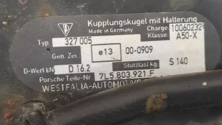  Розетка фаркопа Porsche Cayenne 955 Арт 11427152, вид 3