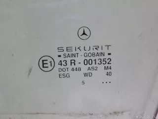 2027200318 Стекло двери передней левой Mercedes C W202 Арт E40871185, вид 3