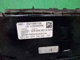 5E6945307A, 1 Фонарь внутренний Skoda Octavia A7 Арт ARM380944, вид 6