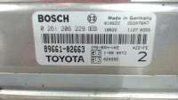 Блок управления двигателем Toyota Corolla E110 2001г. 8966102663,BOSCH,0261206229 - Фото 3