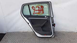 Дверь задняя левая Volkswagen Golf 5 2007г.  - Фото 6