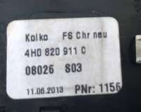 Кнопка (выключатель) Audi A8 D4 (S8) 2013г. 4H0820911C - Фото 3