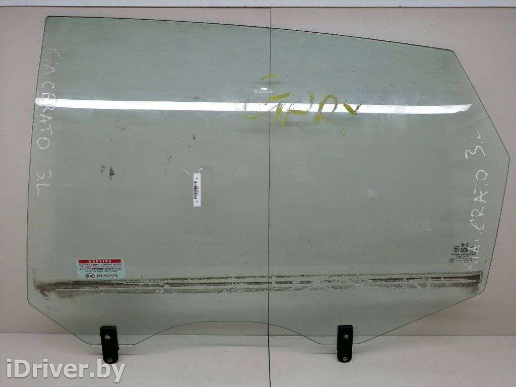 Стекло двери задней левой Kia Cerato 2 2009г.   - Фото 1