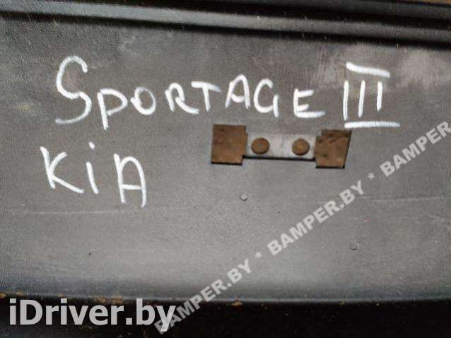 Юбка бампера заднего Kia Sportage 3 2014г.   - Фото 5