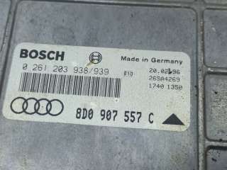 Блок управления двигателем Audi A4 B5 2000г. 8D0907557C - Фото 4