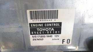 Блок управления двигателем Toyota Corolla VERSO 2 2007г. 896610F101 - Фото 4
