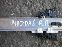 Стеклоподъемник электрический передний правый Mazda 6 1 2004г.  - Фото 3