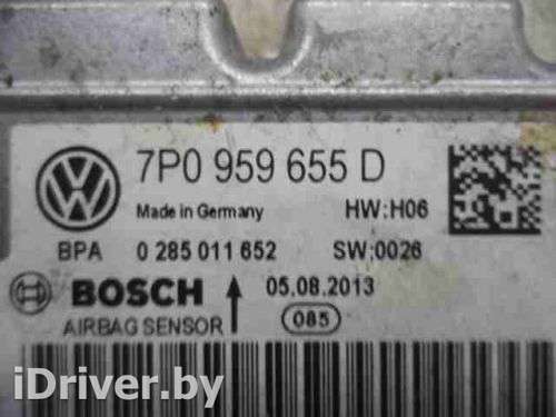 Блок управления подушек безопасности Volkswagen Touareg 2 2014г. 7P0959655D - Фото 1