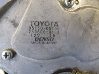 Моторчик стеклоочистителя задний Toyota Avensis 2 2005г. 85130-05100 - Фото 3