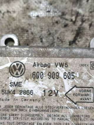 Блок AirBag Volkswagen Sharan 1 restailing 2003г. 6Q0909605 - Фото 4