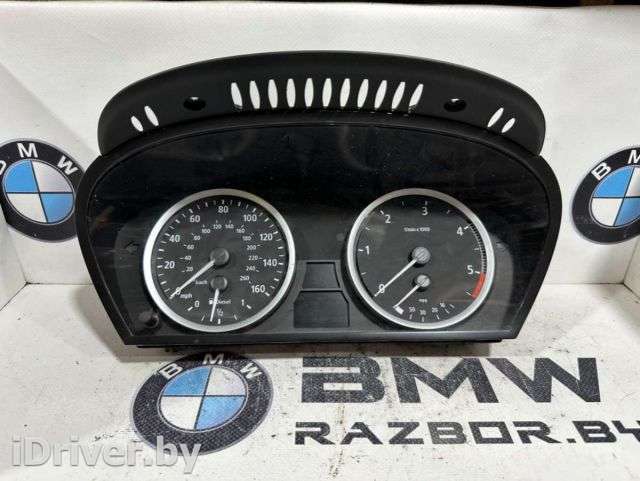 Щиток приборов (приборная панель) BMW 5 E60/E61 2005г. 62116945634, 6945634 - Фото 1