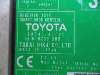 Блок управления центральным замком Toyota Rav 4 3 2007г. 8974042020 - Фото 3