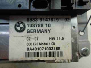 Магнитола BMW X5 E70 2007г. 9147619 - Фото 7