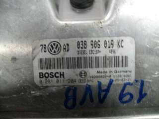 Блок управления двигателем Volkswagen Passat B5 2005г. 038906019KC, 0281011204 - Фото 2