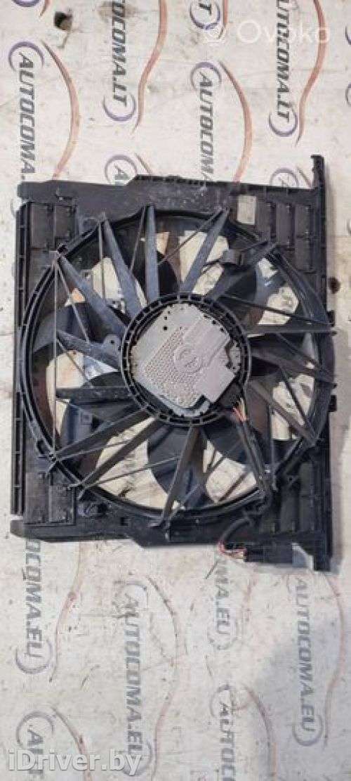 Вентилятор радиатора BMW 5 F10/F11/GT F07 2010г. 7575682, ec138y1a , artCOM14375 - Фото 1