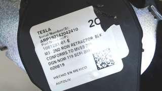 108128101e Ремень безопасности Tesla model 3 Арт 7661654, вид 3