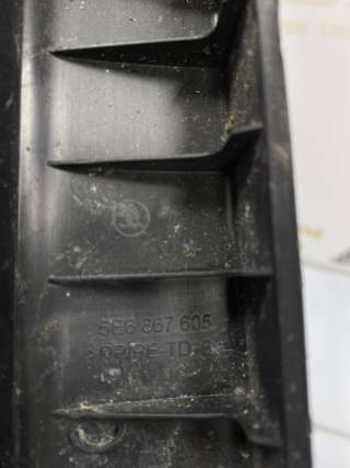 Обивка крышки багажника верхняя Skoda Yeti 2014г. 5E6867605 - Фото 6
