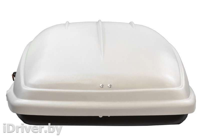 Багажник на крышу Автобокс (350л) на крышу FirstBag белый матовый Infiniti JX 2012г.   - Фото 2