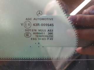 Стекло двери задней левой Mercedes ML/GLE w166 2012г. A1667300555 - Фото 2