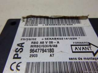 Блок управления AIR BAG Citroen C3 1 2003г. 654584 - Фото 2