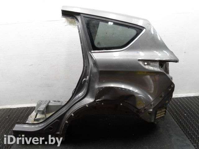 Стекло кузовное левое Ford Escape 3 2013г.  - Фото 1