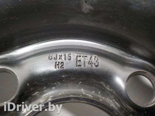  Диск колесный железо R15 ET43 к Lifan Solano Арт AM40453688 - Фото 3