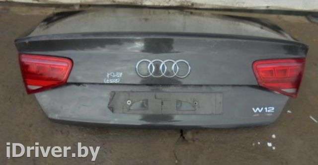 Крышка багажника Audi A8 D4 (S8) 2011г.  - Фото 1