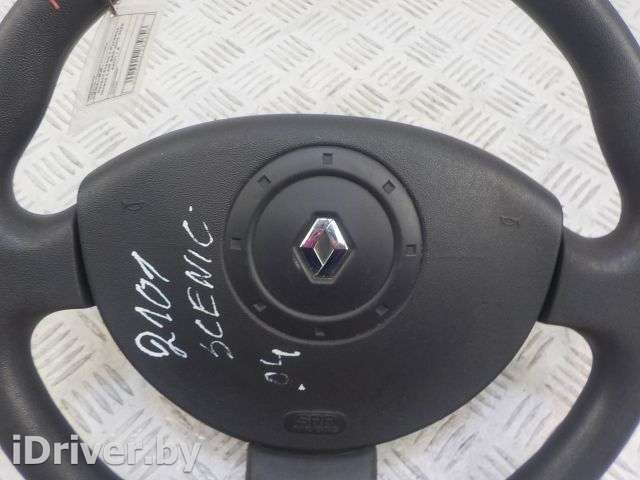 Подушка безопасности в рулевое колесо Renault Scenic 2 2003г. 8200381851 - Фото 1