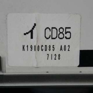 K1900CD85 , art172699 Блок управления печки/климат-контроля Mazda 5 1 Арт 172699