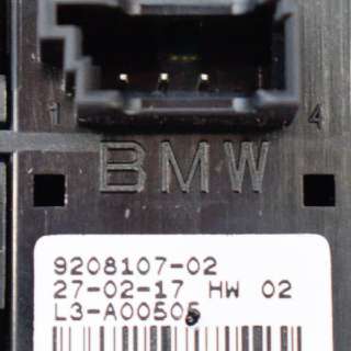 Кнопка стеклоподъемника переднего левого BMW 1 F20/F21 2017г. 9208107 , art228477 - Фото 4