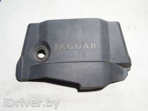 Декоративная крышка двигателя Jaguar S-Type 2007г. 4r836a949ad , artZIM11963 - Фото 1