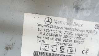 Магнитола Mercedes C W204 2008г. a2048700196 - Фото 4