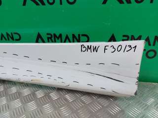 Накладка порога BMW 3 F30/F31/GT F34 2011г. 51777312751, 51777256911 - Фото 5