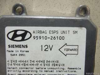 Блок управления AIR BAG Hyundai Santa FE 1 (SM) 2001г. 9591026100 - Фото 2