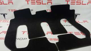 Коврики в салон задний Tesla model X 2020г.  - Фото 4