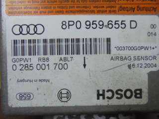 Блок управления подушек безопасности Audi A3 8P 2004г. 8P0959655D - Фото 2