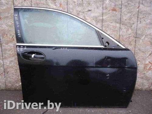 Стекло двери передней правой BMW 7 E65/E66 2006г.  - Фото 1