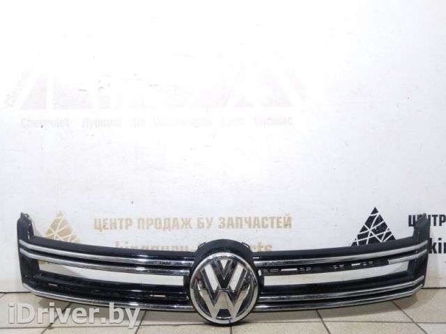 Решетка радиатора Volkswagen Tiguan 1 2007г. 5NO853655 - Фото 1
