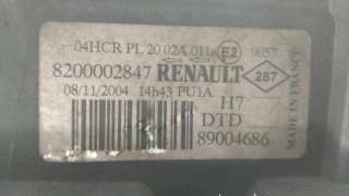 Фара правая Renault Laguna 2 2004г. 8200002847 - Фото 4