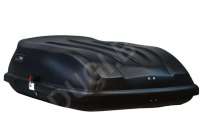 Багажник на крышу Автобокс (370л) на крышу FirstBag , цвет черный матовый Acura MDX 2 2012г.  - Фото 4