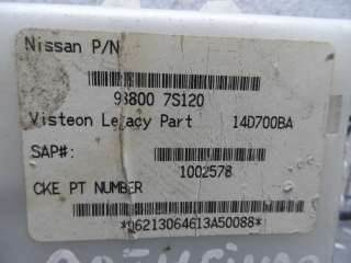Блок управления Nissan Pathfinder 3 2006г. 988007S120 - Фото 3