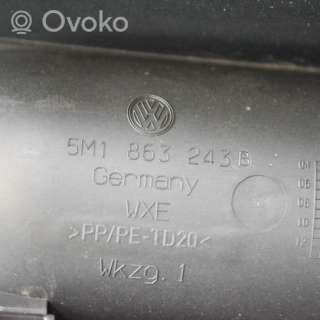 Консоль салона (кулисная часть) Volkswagen Golf PLUS 2 2007г. 5m1863243b , artTDS102750 - Фото 4