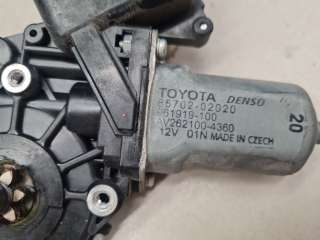 Моторчик стеклоподъёмника передний левый Toyota Avensis 3 2009г. 8570202020 - Фото 2