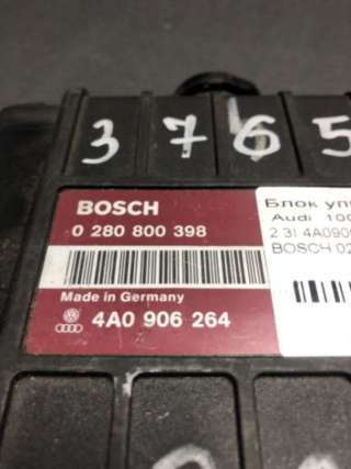 Блок управления двигателем Audi 100 C4 1994г. AAR, Bosch, 0280800398, 4A0906264 - Фото 3